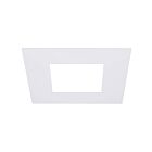 Satco S13550 4" Blanc mat Carré garniture