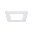 Satco S13552 8" Blanc mat Carré garniture
