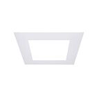 Satco S13553 10" Blanc mat Carré garniture