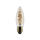 Satco S14222 3.5W C11 LED Ampoule à filament 2000K