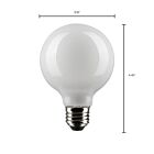 Satco S21244 4.5W G25 Ampoule DEL 2700K (Paquet de 2)