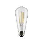 satco S21364 8W ST19 LED Ampoule 3000K