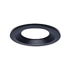 Satco S21653 6" Noir Rond garniture