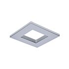 Satco S21664 4" Argent Carré garniture