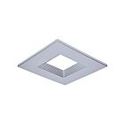 Satco S21667 6" Argent Carré garniture