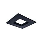 Satco S21668 8" Noir Carré garniture
