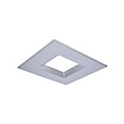 Satco S21670 8" Argent Carré garniture