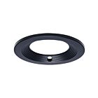 Satco S21677 6" Noir Rond garniture