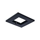 Satco S21686 4" Noir Carré garniture