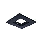 Satco S21689 6" Noir Carré garniture