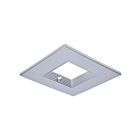 Satco S21691 6" Argent Carré garniture