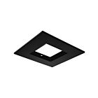 Satco S21692 8" Noir Carré garniture