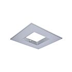 Satco S21694 8" Argent Carré garniture