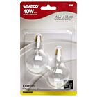 Satco S2740 40W A15 Ampoule Incandescente (Paquet de 2)