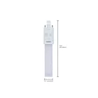 Satco S28730 6W Givre PL LED Ampoule