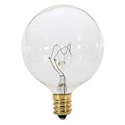 Satco S3726 15W G16.5 Globe Incandescent 2700K (Paquet de 2)
