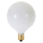 Satco S3752 15W G16.5 Globe Incandescente 2700K (Paquet de 2)