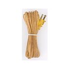 Cordon 15' avec prise Satco S70-103 or