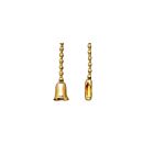 Chaîne perlée #6 3 Pieds Satco S70-168 plaqué nickel