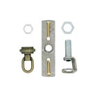 Ensemble de boucles et anneaux Satco S70-352 chrome