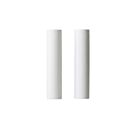 2 Couvertures de bougie en plastique Satco S70-370 laiton antique
