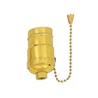 Douille standard à chaînette Satco S70-411 brite doré