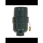 Douille à chainette avec base moyenne en bakelite Satco S70-433