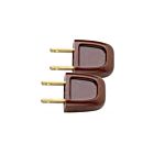 2 Fiches de connexion rapide Easy Plug Satco S70-551 brown