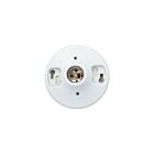 Support de lumière sans clé à base moyenne en porcelaine Satco S70-590