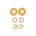 6 rondelles en acier assorties Satco S70-628