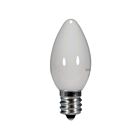 satco S9157 0.5W C7 Blanc LED Ampoule 2700K