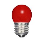 satco S9165 1.2W S11 Rouge céramique LED Ampoule