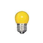 satco S9166 1.2W S11 Jaune céramique LED Ampoule