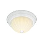 Plafonnier Nuvo Lighting SF76-127 2-Lumières 120W Blanc texturé