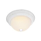 Plafonnier Nuvo Lighting SF76-133 2-Lumières 120W Blanc texturé