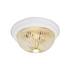 Plafonnier Nuvo Lighting SF76-192 2-Lumières 120W Blanc texturé