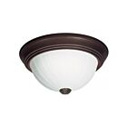 Plafonnier Nuvo Lighting SF76-246 2-Lumières 120W Bronze ancien