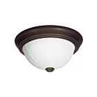 Plafonnier Nuvo Lighting SF76-247 2-Lumières 120W Bronze ancien