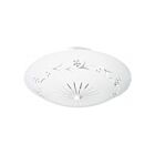 Plafonnier Nuvo Lighting SF76-268 2-Lumières 120W Blanc