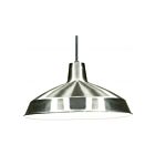 Pendentif en forme de Bol sur tige Nuvo Lighting SF76-661 1-Lumière 100W Nickel brossé