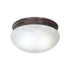 Plafonnier en forme de grand champignon Nuvo Lighting SF76-676 2-Lumières 120W Bronze ancien