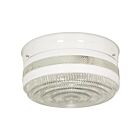 Plafonnier en forme de grand tambour Nuvo Lighting SF77-099 2-Lumières 120W Blanc