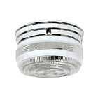 Plafonnier en forme de tambour moyen Nuvo Lighting SF77-101 2-Lumières 120W Chrome poli