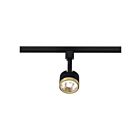 Tête de rail LED Satco TH645 Noir mat/laiton brossé