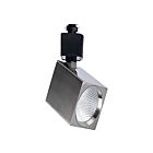 Satco TH753 8W Nickel brossé Tête de rail CCT Sélectionnable avec LED intégrée
