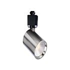 Satco TH763 8W Nickel brossé Tête de rail CCT Sélectionnable avec LED intégrée
