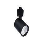 Satco TH765 8W Noir Tête de rail CCT Sélectionnable avec LED intégrée