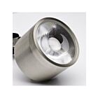 Ensemble éclairage sur rail rond Nuvo Lighting TK407 36w Nickel brossé