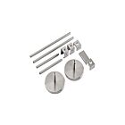 Satco TP280 Nickel brossé Trousse de suspension ajustable sur rail
