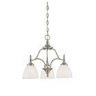 Lustre Savoy House Herndon 1-1000-3-SN 3 Lumières 180W Nickel satiné